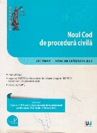 Noul Cod procedura civila republicat