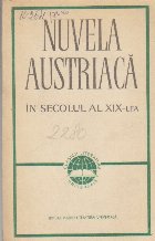 Nuvela austriaca in secolul al XIX-lea