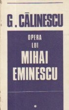 Opera lui Mihai Eminescu, Volumul I