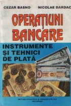 Operatiuni bancare Instrumente tehnici plata