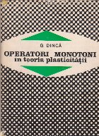 Operatori monotoni teoria plasticitatii