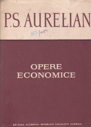 Opere economice - texte alese -