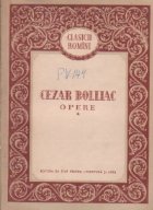 Opere, Volumul I - Cezar Bolliac