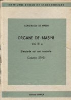 Organe de masini, Volumul III c - Standarde noi sau revizuite (Colectie STAS)