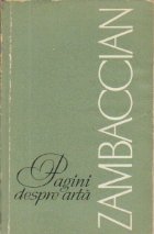 Pagini despre arta (Zambaccian)