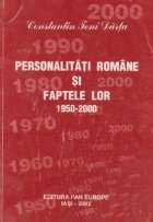 Personalitati romane faptele lor 1950