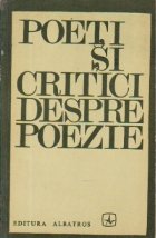 Poeti critici despre poezie