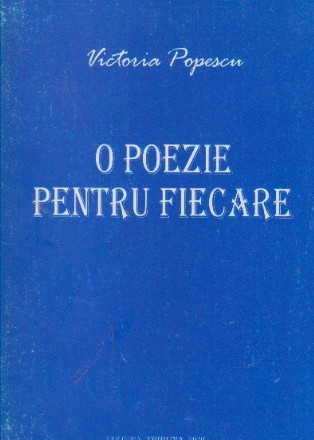 O poezie pentru fiecare