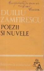 Poezii nuvele (Duiliu Zamfirescu)