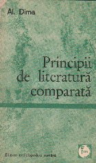 Principii literatura comparata