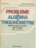 Probleme algebra trigonometrie pentru elevii