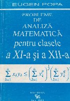 Probleme de Analiza Matematica pentru clasele a XI-a si a XII-a