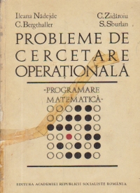 Probleme de cercetare operationala - Programare matematica