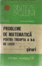 Probleme matematica pentru treapta liceu