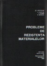 Probleme de rezistenta materialelor (Nadasan)