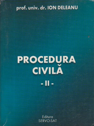 Procedura civila, II