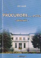 Procurorii... altfel -povestiri-