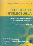 Proprietatea intelectuala Legislatie jurisprudenta repere