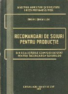 Recomandari de Soiuri pentru Productie