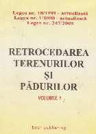 Retrocedarea terenurilor padurilor (volumul