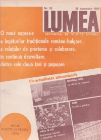 Revista Lumea, nr. 41- 52/1986