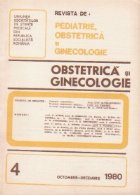 Revista de Obstetrica si Ginecologie, Octombrie-Decembrie, 1980