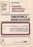 Revista de Obstetrica si Ginecologie, Ianuarie-Martie, 1986