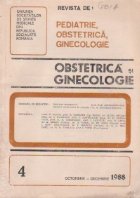 Revista de Obstetrica si Ginecologie, Octombrie-Decembrie, 1988