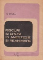 Riscuri si erori in anestezie si reanimare