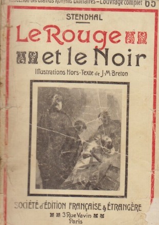 Le Rouge et le Noir (Illustrations Hors-Texte de J.M Breton)