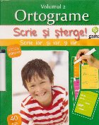 Scrie sterge Ortograme Volumul lea