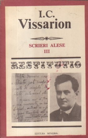 Scrieri alese, III (I. C. Vissarion)