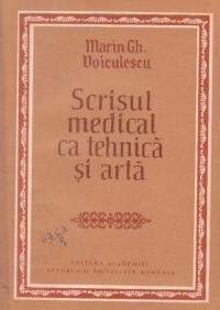 Scrisul medical ca tehnica si arta