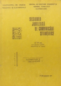 Sesiunea jubliara de comunicari stiintifice. 30 de ani de invatamant superior electrotehnic la Craiova