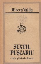 Sextil Puscariu critic istoric literar