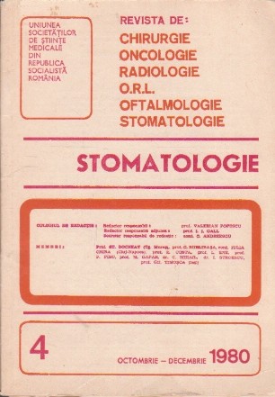 Stomatologie, Nr. 4/1980