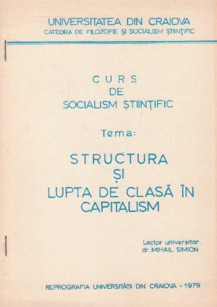 Structura si lupta de clasa in capitalism