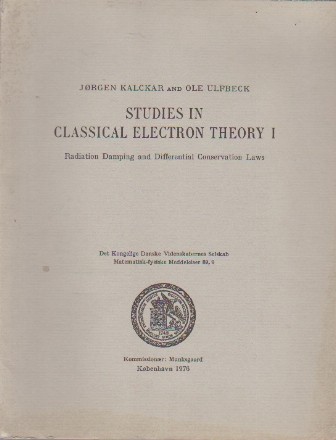 Studies in Classical Electron Theory I