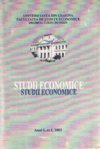 Studii economice - Anul I, nr. 1, 2003