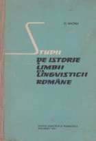 Studii de istorie a limbii si a lingvisticii romane