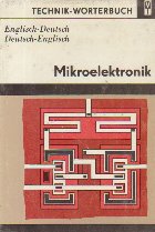 Technik Worterbuch Mikroelektronik (Englisch Deutsch