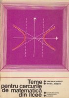 Teme pentru cercurile de matematica din licee, Volumul al II-lea