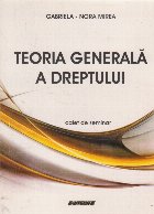 Teoria generala a dreptului. Caiet de seminar