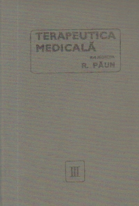 Terapeutica medicala, Volumul al III-lea - Partea speciala