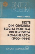 Texte din gindirea social politica