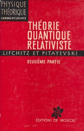 Theorie Quantique Relativiste, Deuxieme Partie