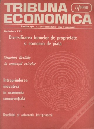 Tribuna Economica, Nr. 8/1990