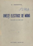 Unelte electrice de mana