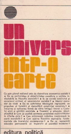 Un univers intr-o carte, Volumul al V-lea