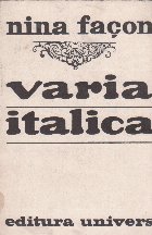 Varia italica - studii